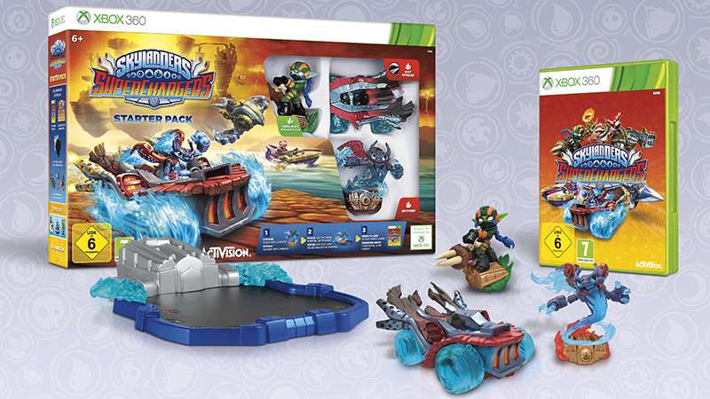 Skylanders SuperChargers.   [Xbox 360]