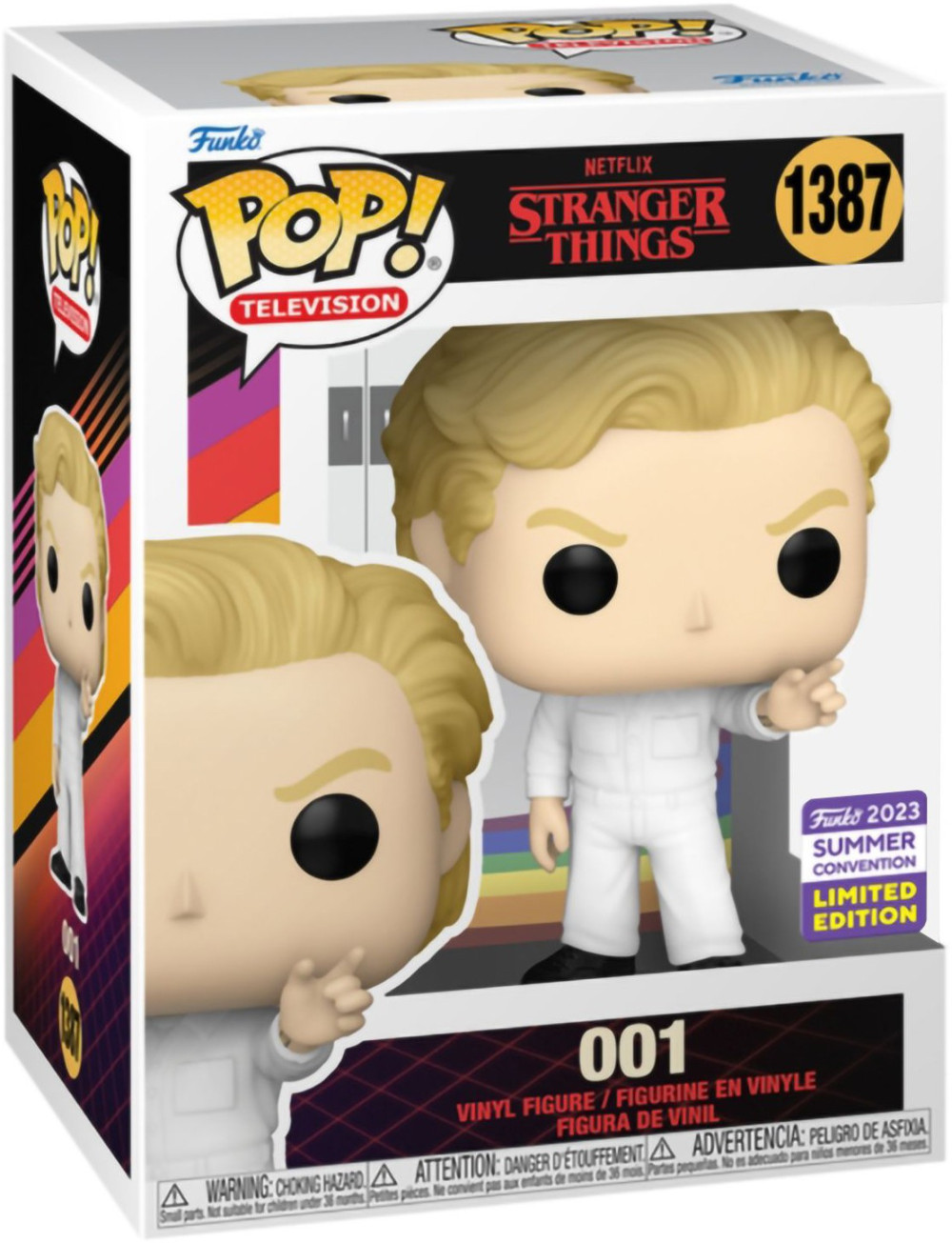  Funko POP Television: Stranger Things  001 San Diego Comic Con 2023 Exclusive (9,5 )