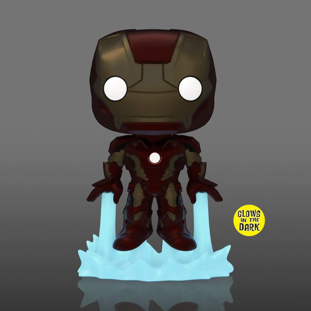  Funko POP Marvel: Marvel Avengers Age Of Ultron  Iron Man Mark 43 Glows In The Dark Exclusive Bobble-Head (25 )