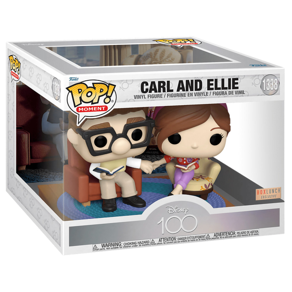  Funko POP Moment Disney 100: UP  Carl and Young Ellie Exclusive