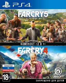  Far Cry 4 + Far Cry 5 [PS4]