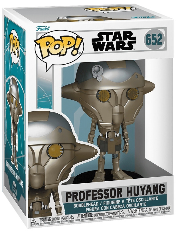 Funko POP Star Wars: Ahsoka  Professor Huyang Bobble-Head (9,5 )