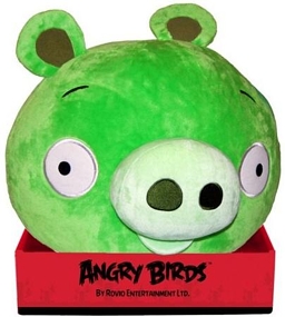 Свинка со звуком - мягкая игрушка в виде героя популярной игры Angry Свинка со звуком - мягкая игрушка в виде героя популярной игры Angry