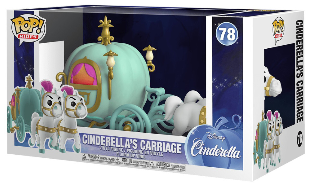  Funko POP Rides: Cinderella  Cinderella's Carriage