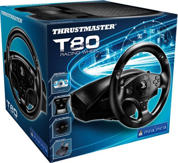   Thrustmaster T80 Racing Wheel  PS4 / PS3