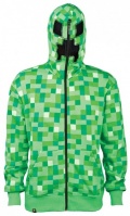   Minecraft. Creeper Premium Zip-up () (L) (4042)