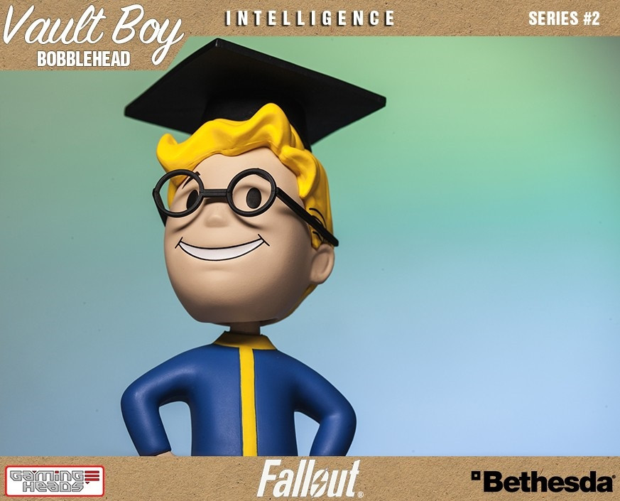  Fallout 4 Vault Boy 111 Bobbleheads: Series Two  Intelligence (13 )