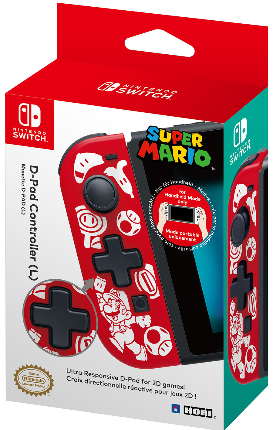  Joy-Con D-PAD Super Mario  Nintendo Switch ()