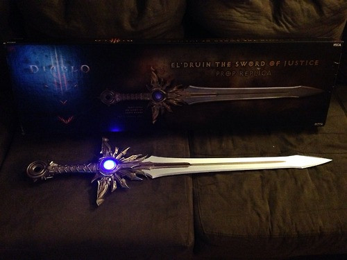  Diablo III Prop Replica ElDruin, The Sword of Justice
