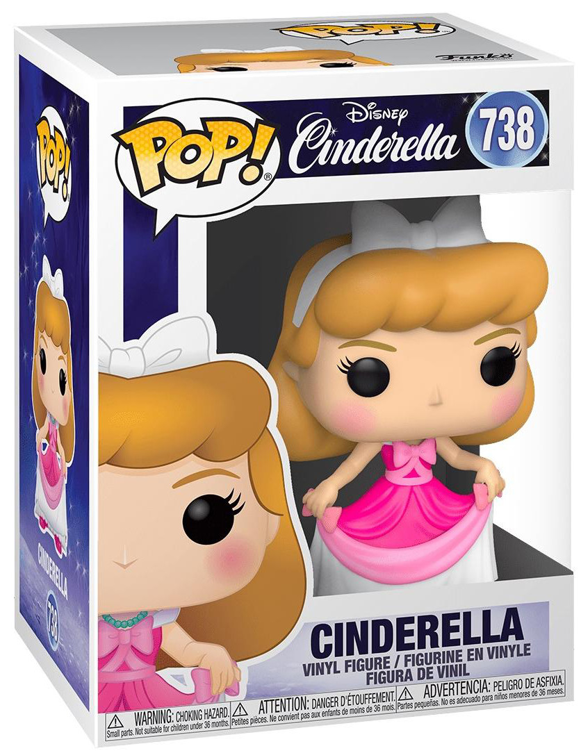  Funko POP Disney: Cinderella  Cinderella Pink Dress (9,5 )