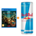  Diablo III: Eternal Collection [PS4,  ] +   Red Bull   250