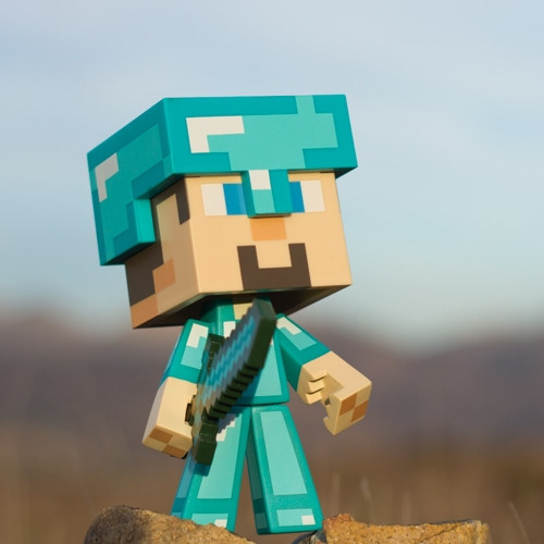  Minecraft. Diamond Steve (16 )