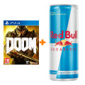  DOOM [PS4,  ] +   Red Bull   250