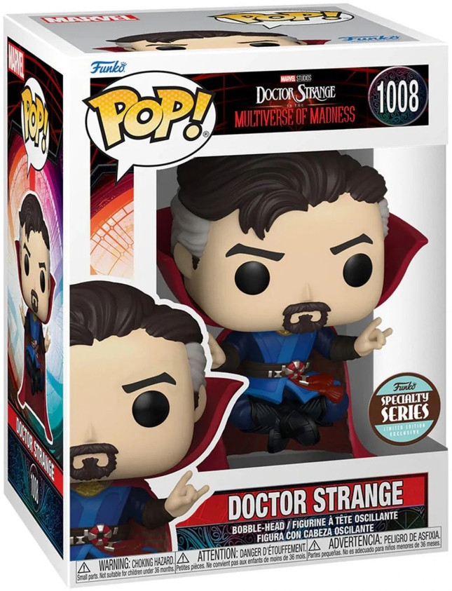  Funko POP Marvel: Doctor Strange In The Multiverse Of Madness  Doctor Strange Specialty Series Exclusive Bobble-Head (9,5 )