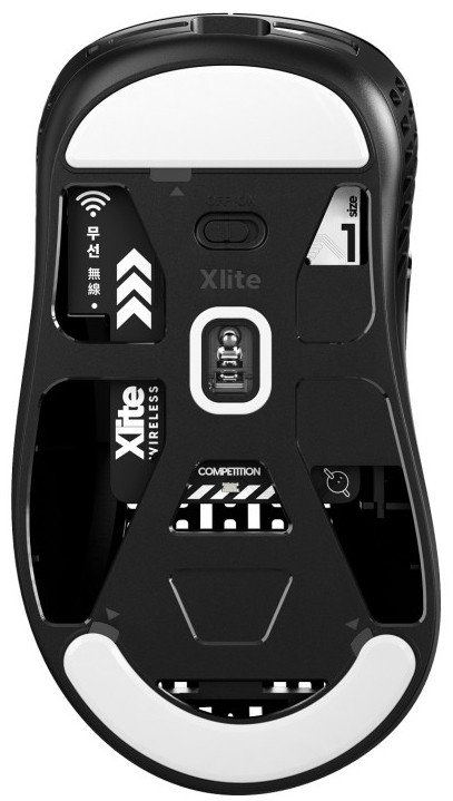  Pulsar Xlite Wireless V2   / USB Competition Mini Black  