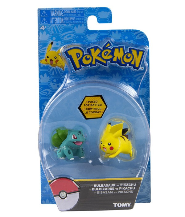   Pokemon: Bulbasaur vs. Pikachu