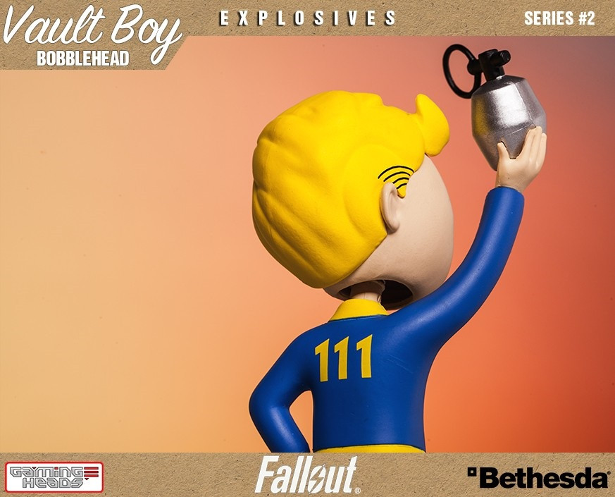  Fallout 4 Vault Boy 111 Bobbleheads: Series Two  Explosives (13 )