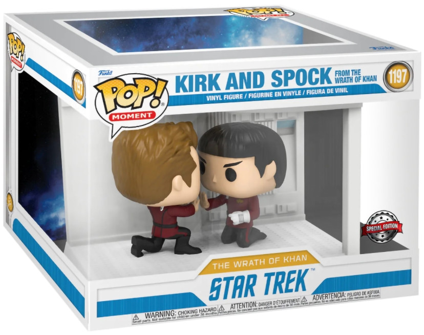  Funko POP Moment: Star Trek  Kirk And Spock From The Wrath Of Khan [TGTCon 22 Exclusive]