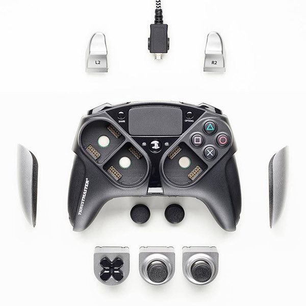   Thrustmaster eSwap Color Pack Silver  eSwap Pro Controller  PS4 ()
