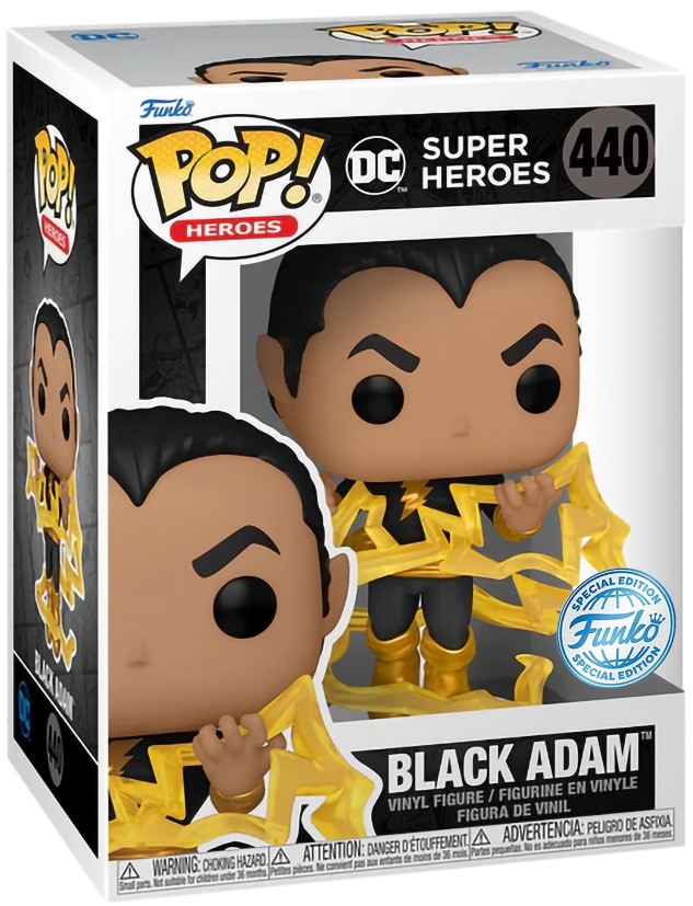  Funko POP Heroes: DC Black Adam  Black Adam Exclusive (9,5 )