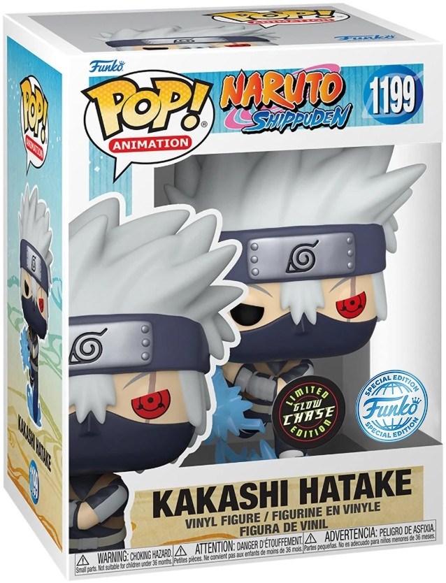  Funko POP Animation: Naruto Shippuden  Young Kakashi Hatake With Chase Exclusive (9,5 )