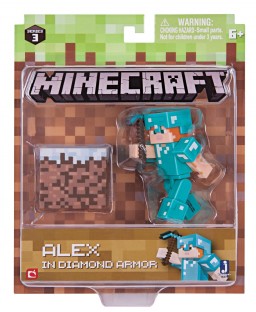  Minecraft: Alex in Diamond Armor  Series 3