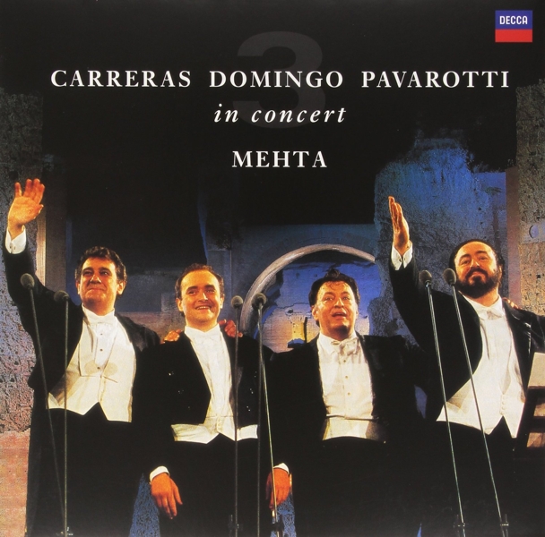 Jose Carreras & Placido Domingo & Luciano Pavarotti (LP) лучано паваротти pavarotti 101 pavarotti 6 cd
