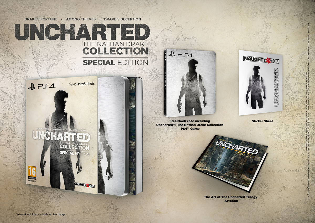 Игры ps4 издание. Uncharted collection ps4. Uncharted коллекция издание Steelbook. Анчартед трилогия пс4.