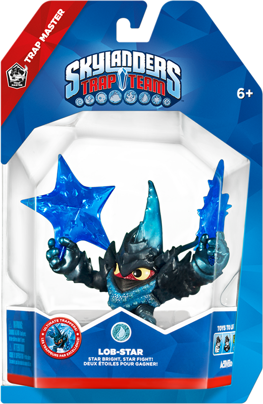 

Skylanders Trap Team. Интерактивная фигурка. Мастер ловушек Lob-Star (стихия Water)