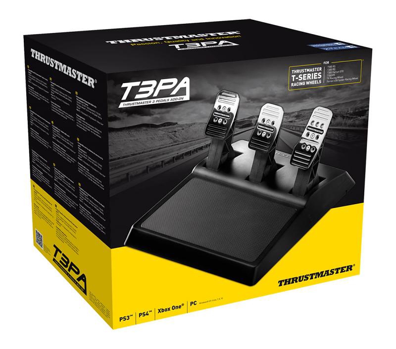 Педали Thrustmaster T3PA, 3 Pedals Add On для PS4 / PS3 / PC / Xbox One цена и фото