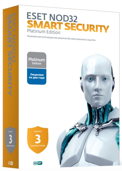 

ESET NOD32 Smart Security (3 ПК, 2 года) [Цифровая версия] (Цифровая версия)