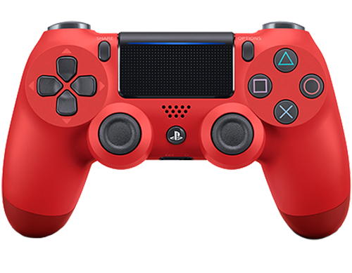 Геймпад DualShock 4 для PS4 беспроводной Magma Red (красный) (CUH-ZCT2E)