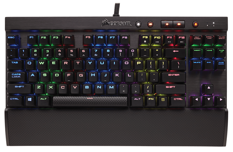 

Клавиатура Corsair Gaming K65 RGB Rapidfire проводная игровая для PC