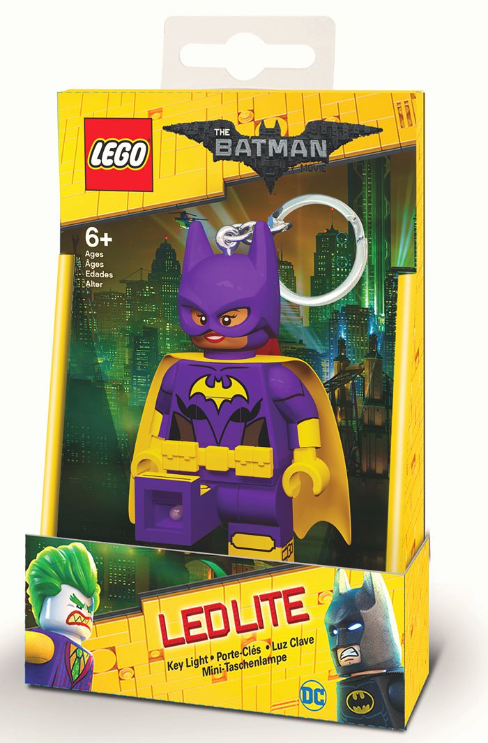 

Брелок-фонарик для ключей LEGO Batman Movie (Лего Фильм: Бэтмен) – Batgirl