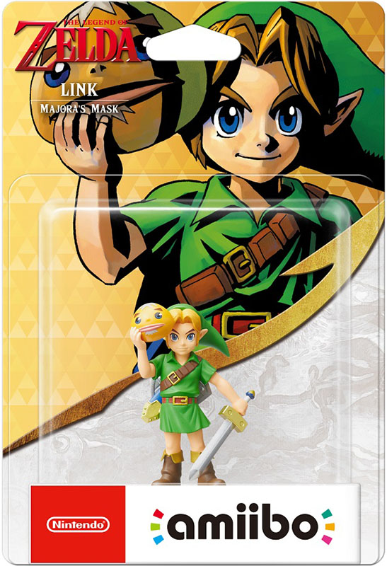 

The Legend of Zelda: Интерактивная фигурка amiibo Линк (Majora's Mask)