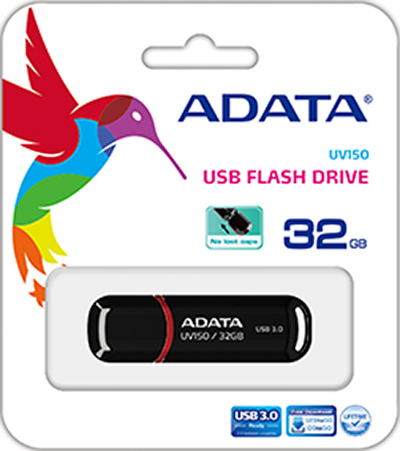 USB накопитель UD ADATA 32 ГБ UV150 (black)