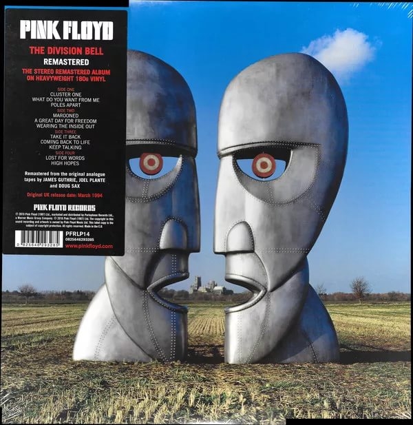 Pink Floyd – The Division Bell. Original Recording Remastered (2 LP) цена и фото