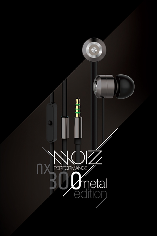 Гарнитура NOIZ Performance NX-300 Gunmetal Grey