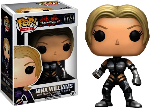 Фигурка Funko POP Games: Tekken – Nina Williams Silver Suit (9,5 см) от 1С Интерес