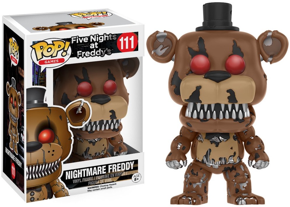 Фигурка Funko POP Games: Five Nights at Freddy's – Nightmare Freddy (9,5 см) цена и фото