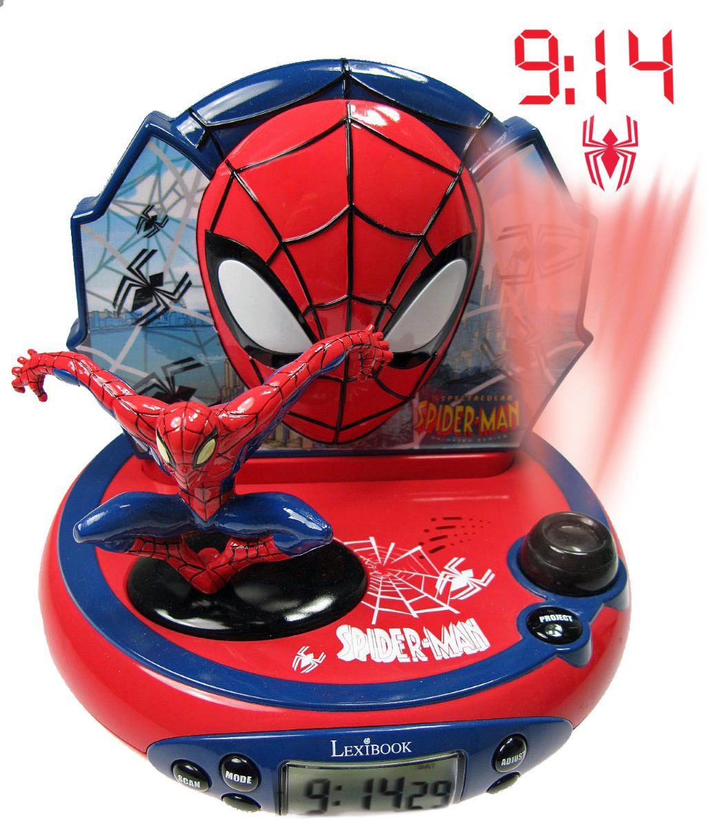 

Часы-будильник Spider-Man