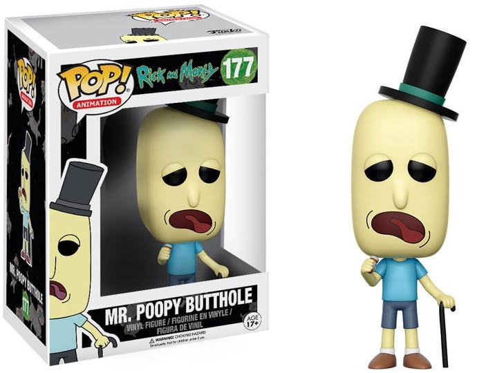

Фигурка Funko POP Animation: Rick & Morty – Mr. Poopy Butthole (9,5 см)