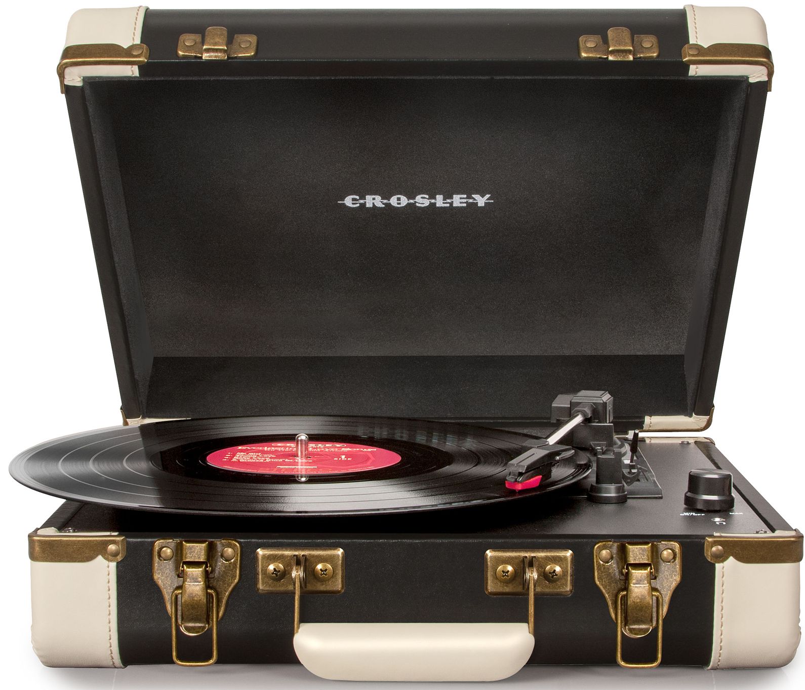 Виниловый проигрыватель Crosley Executive Portable USB Turntable (CR6019A-BK)