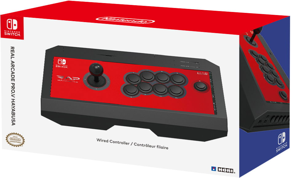 

Аркадный контроллер Hori Pro.V Hayabusa для Nintendo Switch