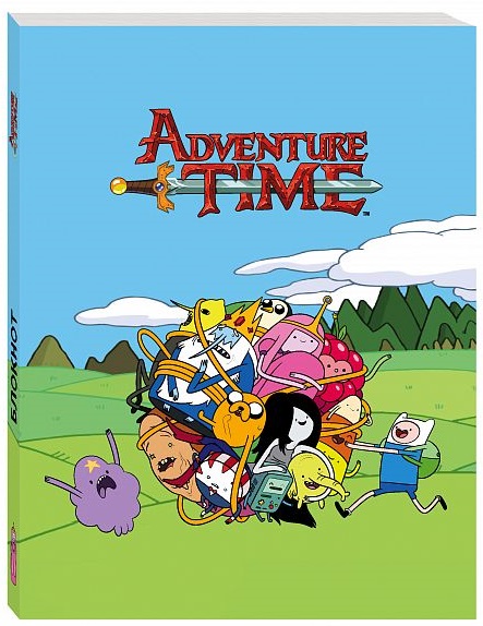 

Блокнот Adventure Time