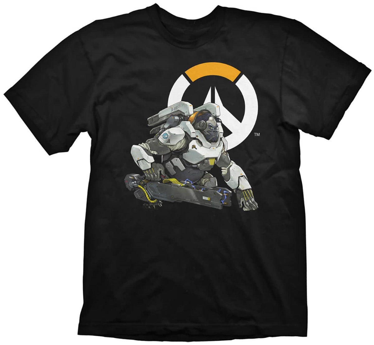 Футболка Overwatch: Winston Logo (черная)