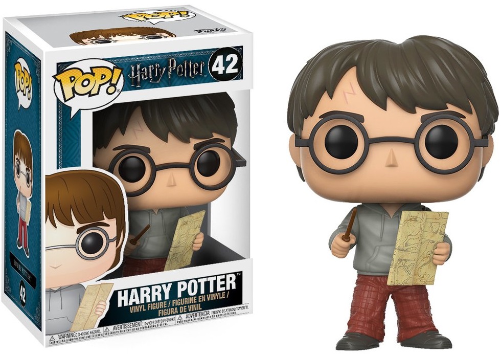 Фигурка Funko POP: Harry Potter – Harry With The Marauders Map (9,5 см)