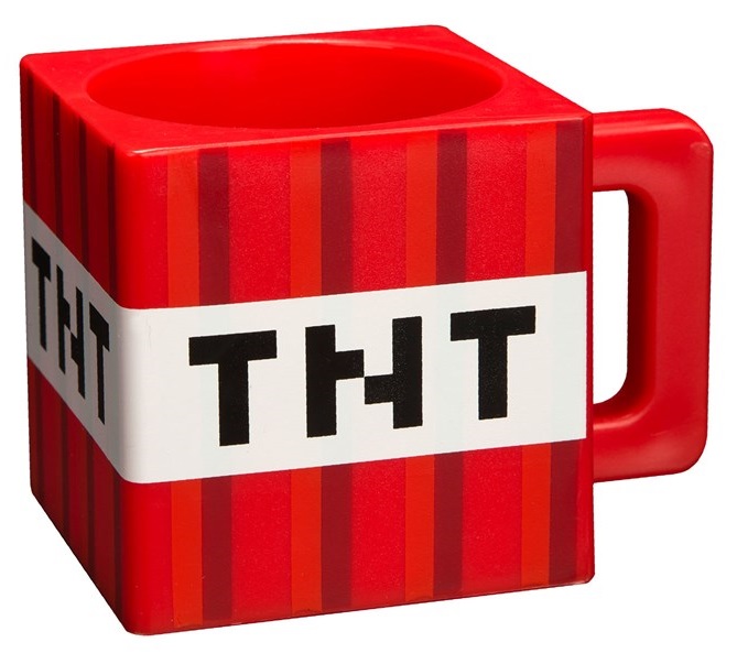 

Кружка пластиковая Minecraft: TNT
