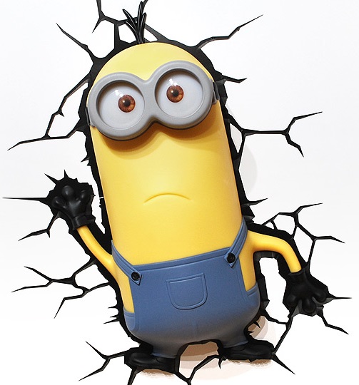 

3D Светильник Minions: Kevin