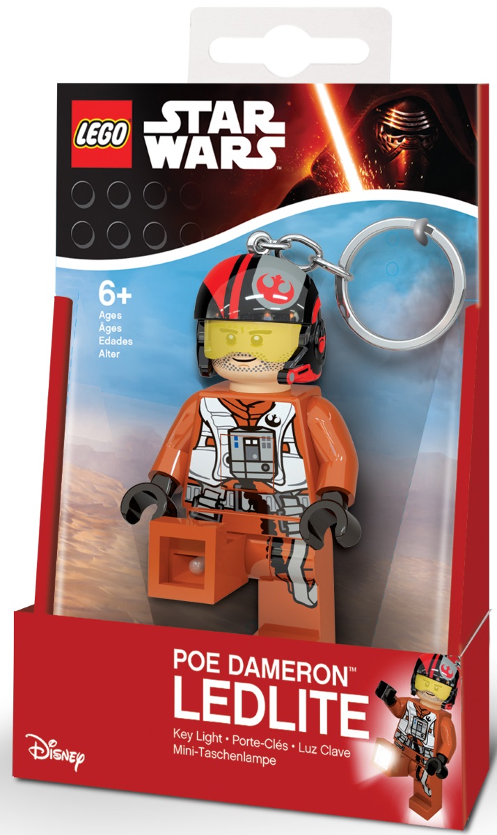 

Брелок-фонарик LEGO Star Wars: Poe Dameron